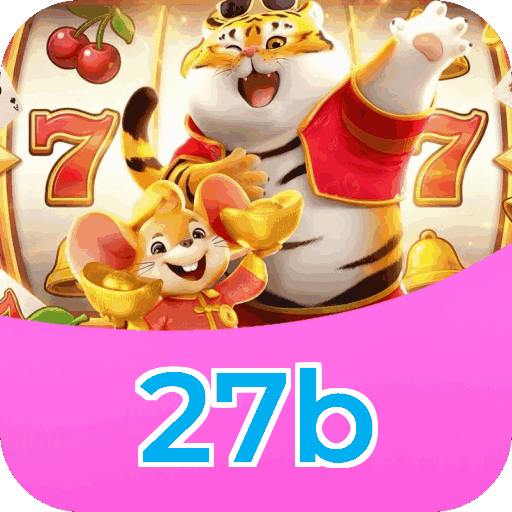 Interface do aplicativo 27b mostrando jogos disponíveis no iOS e Android